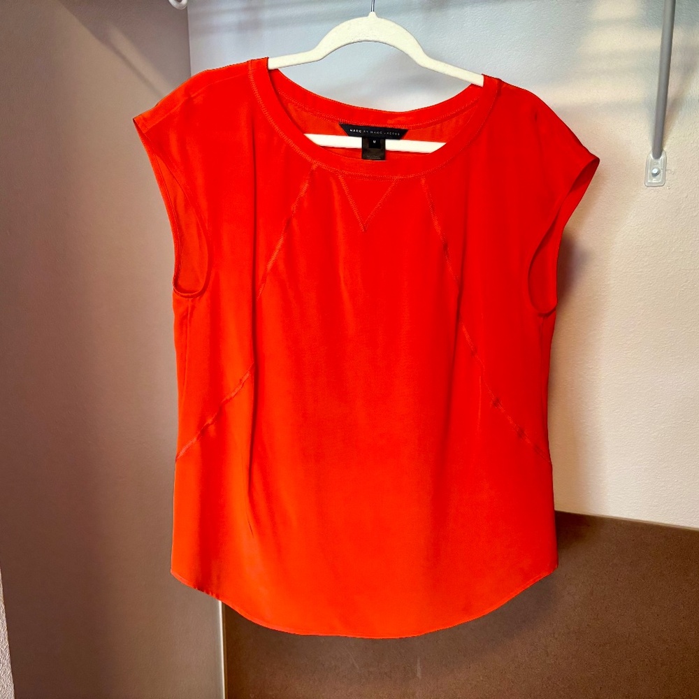 Marc by Marc Jacobs 100% Silk Blouse
